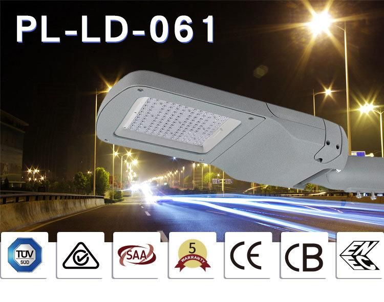 IP66 150lm/W 5 Years Warranty TUV ENEC SAA CB Iram LED Street Light