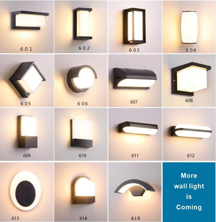 IP65 Indoor up Wood Candle Door Radiators LED Wall Light