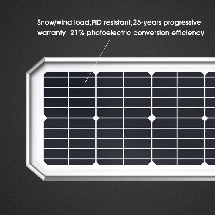 Outdoor 200W Panel Smart Powered LED Solar ABS Street Lights