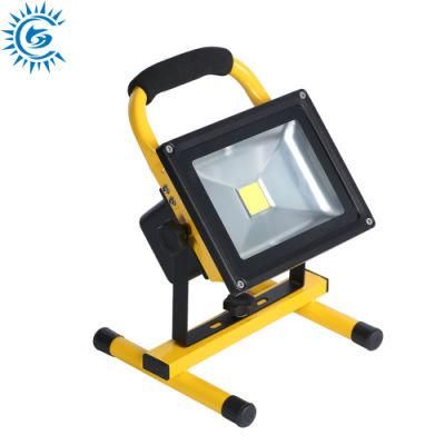 10W 20W 30W 50W 100W 150W 3000K LED Charging Outdoor Portable IP65 Waterproof Searchlight Floodlight