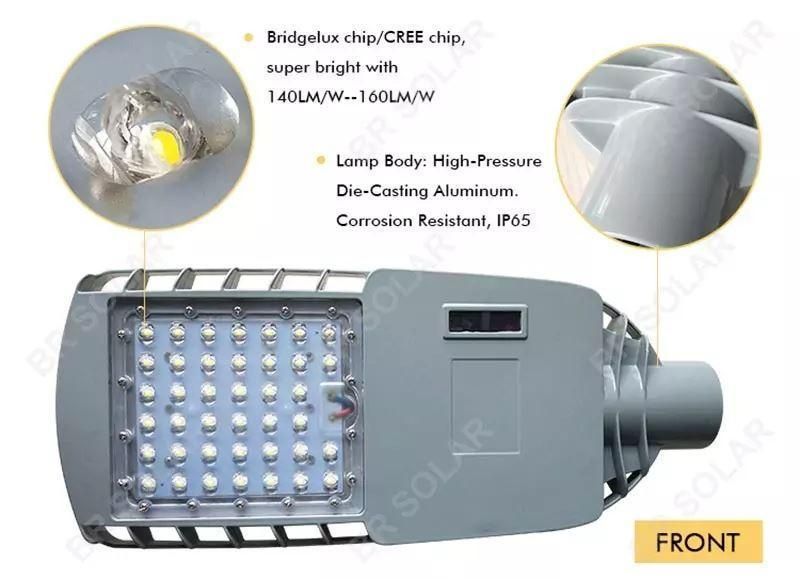Lithium Battery 20W All in Two Solar Street Light