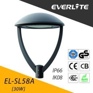 Everlite 30W LED Garden Lamp with CB Ce TUV-GS