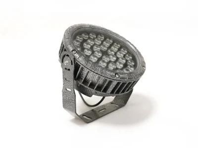 High Power Outdoor Waterproof LED Lighting Single Bead IP65 24W RGB Color LED Flood Light