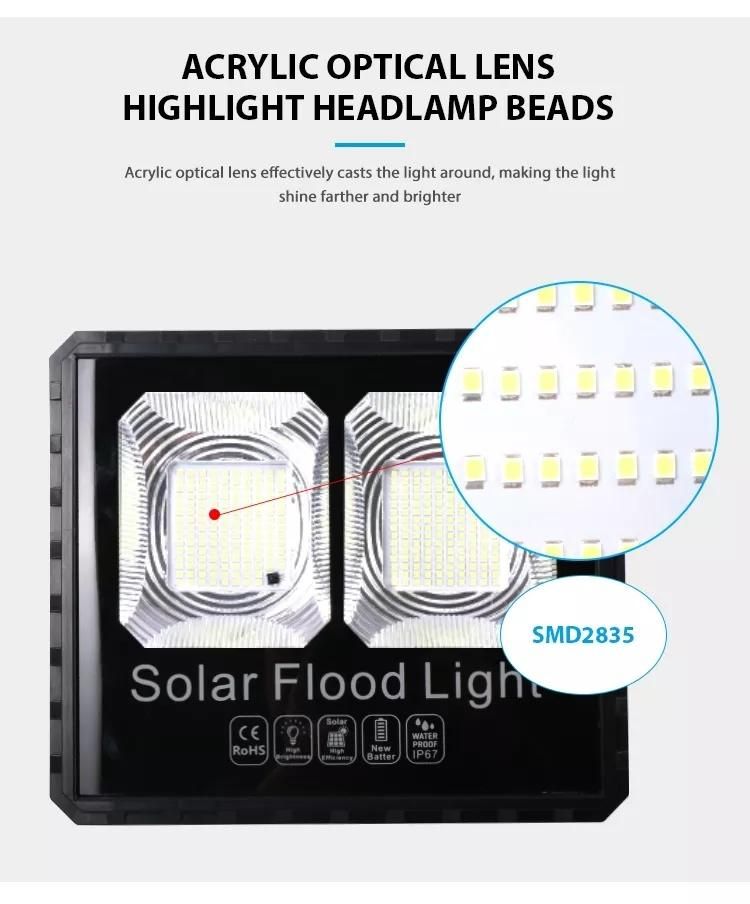 40 Watts LED Flood Light Solar Outdoor Lamp for Garden
