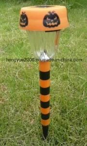 Plastic Material Solar Halloween Garden Light LED Decorative Solar Garden Lamp