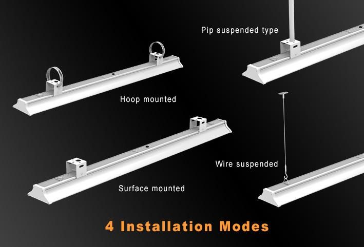 Linear Low Glare 60W Warehouse Low Bay Lighting