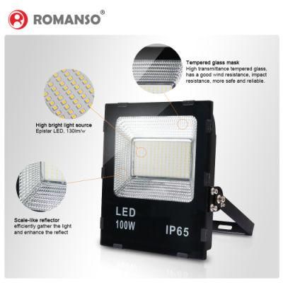 Outdoor Garden 100W IP65 Waterproof Floodlight 200W LED Area Light