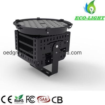 200W Round IP65 RGB RGBW Construction Crane Spotlight Flood Projector Light