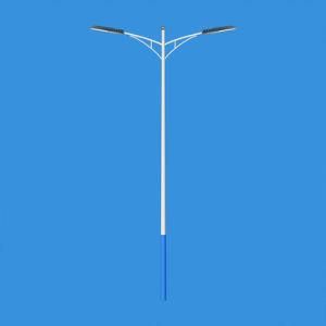 Integrated 50W Double Arm IP65 Solar LED Street Light All in One