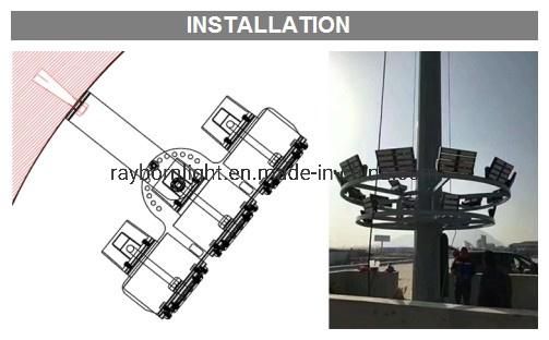 New Utility Model Modular 150W LED Outside High Mast LED Flood Lights for Marine Lighting