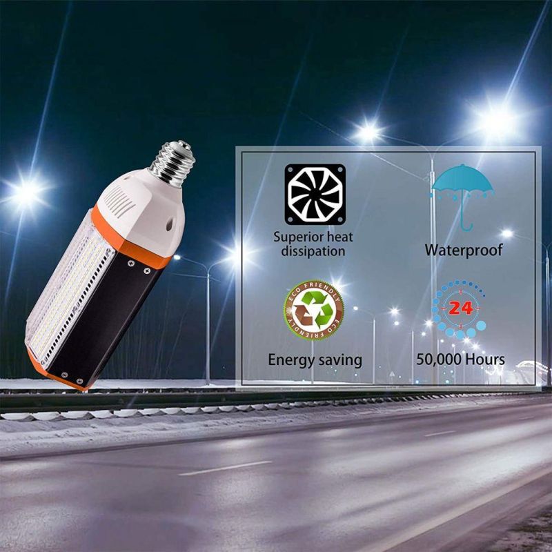 80W LED Retrofit Lamp 180 Degree IP64 Outdoor Road Light Bulb