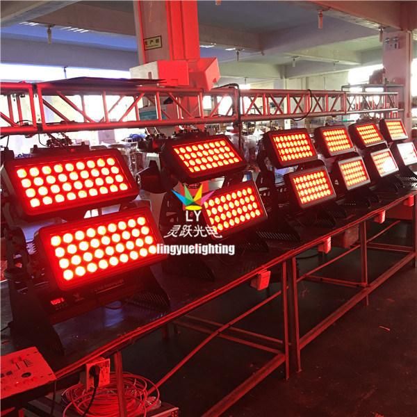 Outdoor Flood Light 72X10W RGBW City Color DMX LED Wall Washer