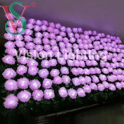 IP65 LED DMX Rose Flower Light for Christmas Decoration
