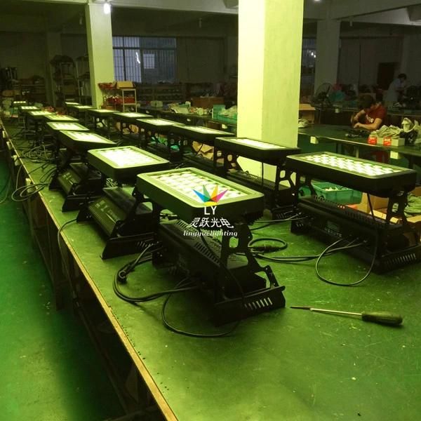 Waterproof IP65 Flood 36X12W RGBW LED Wall Washer Outdoor Light