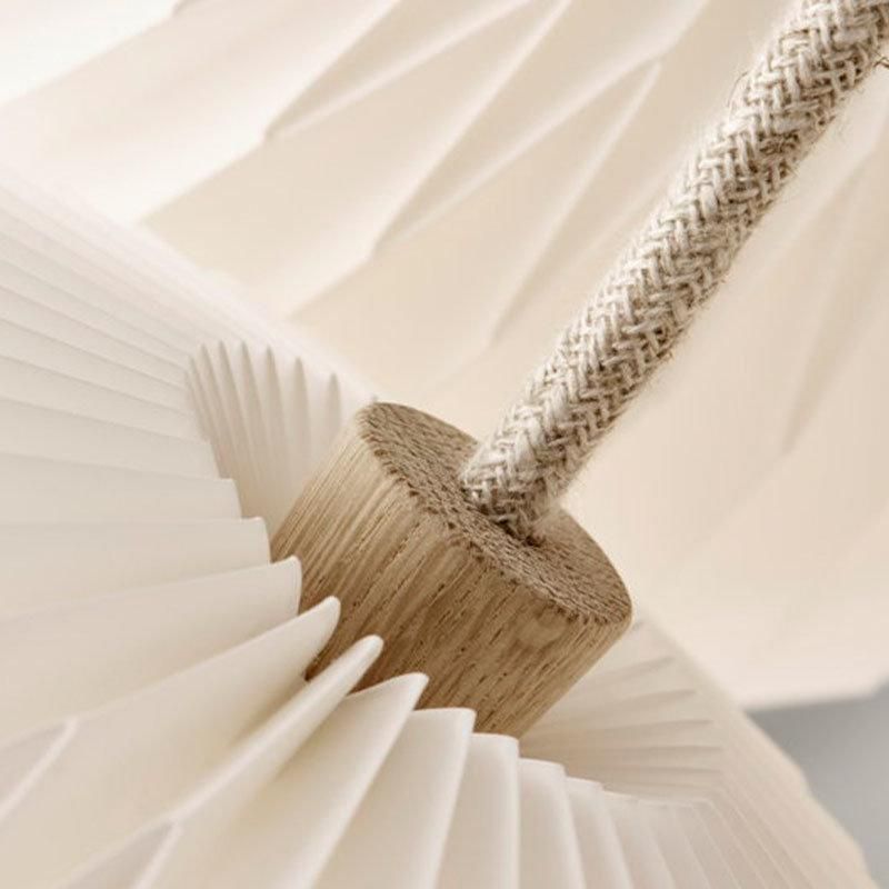 2022 Modern Nordic Style Silk Fabric Lantern Lamp Indoor for Home and Hotel Decoration Pendant Light