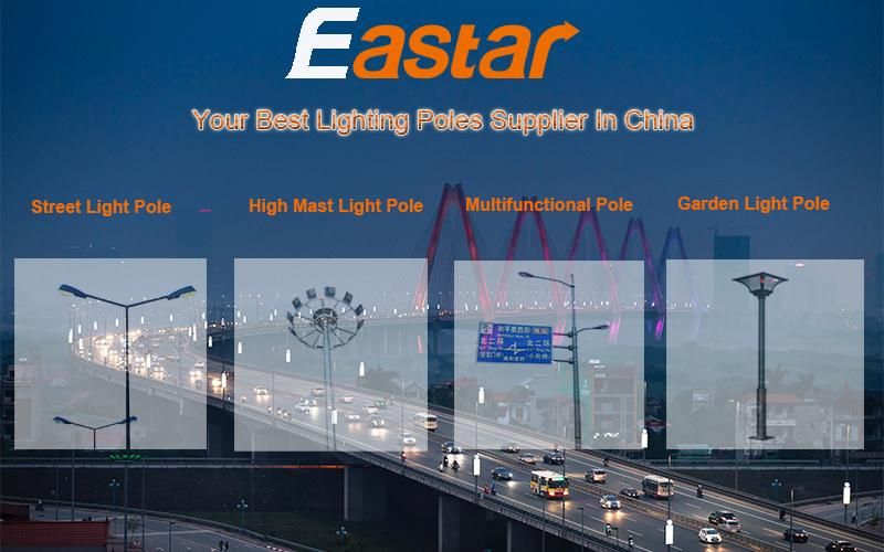 20m~40m High Mast Light Steel Pole