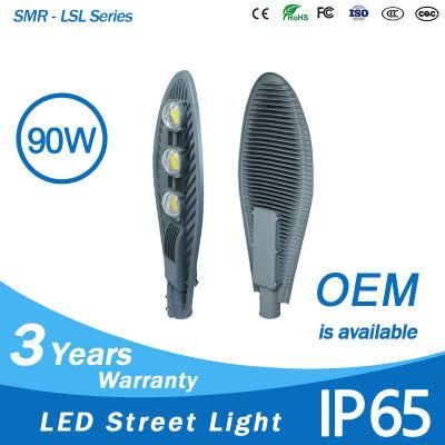 Engineering Customization Modern Waterproof Street Light LED Light Street 90W COB LED Street Light Outdoor Lighting