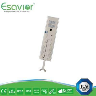 Esavior 36ledsx2 Modules 50W LED Light Source Integrated LED Solar Street Lights Solar Lights