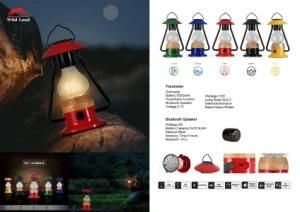 Wild Land LED Outdoor Speaker Desk Lantern Lamp