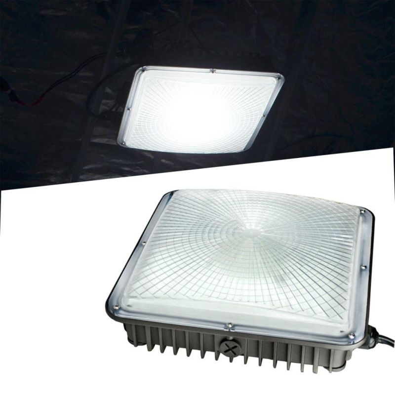 Explosive-Proof Recessed Canopy Light Fixtures LED Canopy Light Gas Station