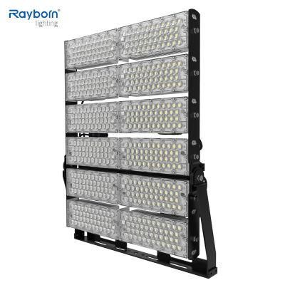 500W 600W 800W 1000W 1400W LED Flood Light 160-170lm/W for Outdoor Football Court