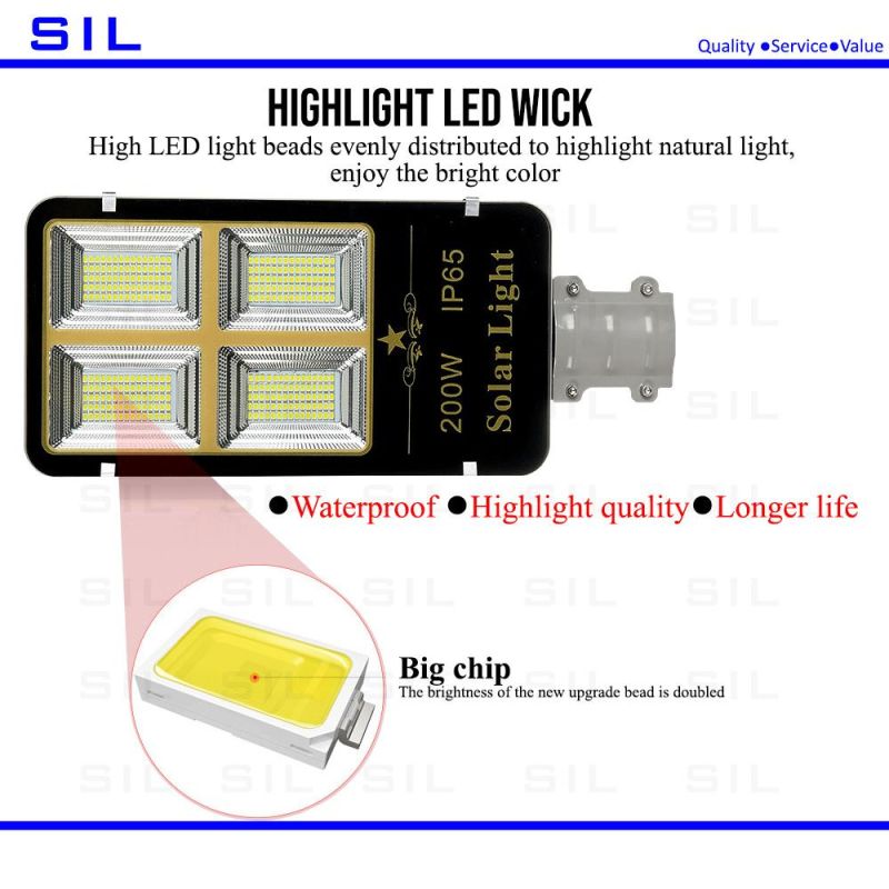 Hot Sales All in One Solar Street Light LED Solar Street Lamp 50watt Solar LED Street Light with Remote Control