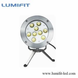 9X1w 9X2w 9X3w LED Underwater Spotlights IP68 Used for Pool Fountain