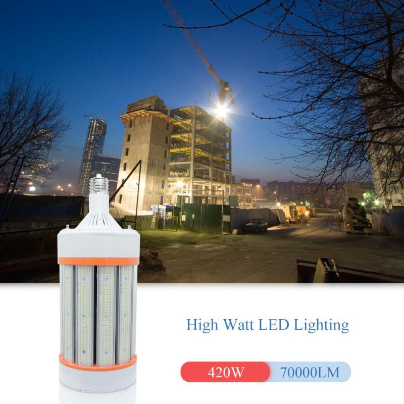 420W LED Corn COB 277V-480V 75000 Lumen Ex39 Base 1000W HPS Replacement Lamp