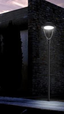 Ala IP67 Waterproof 30W Outdoor Solar Power Garden Road Street Light with Lithium Battery