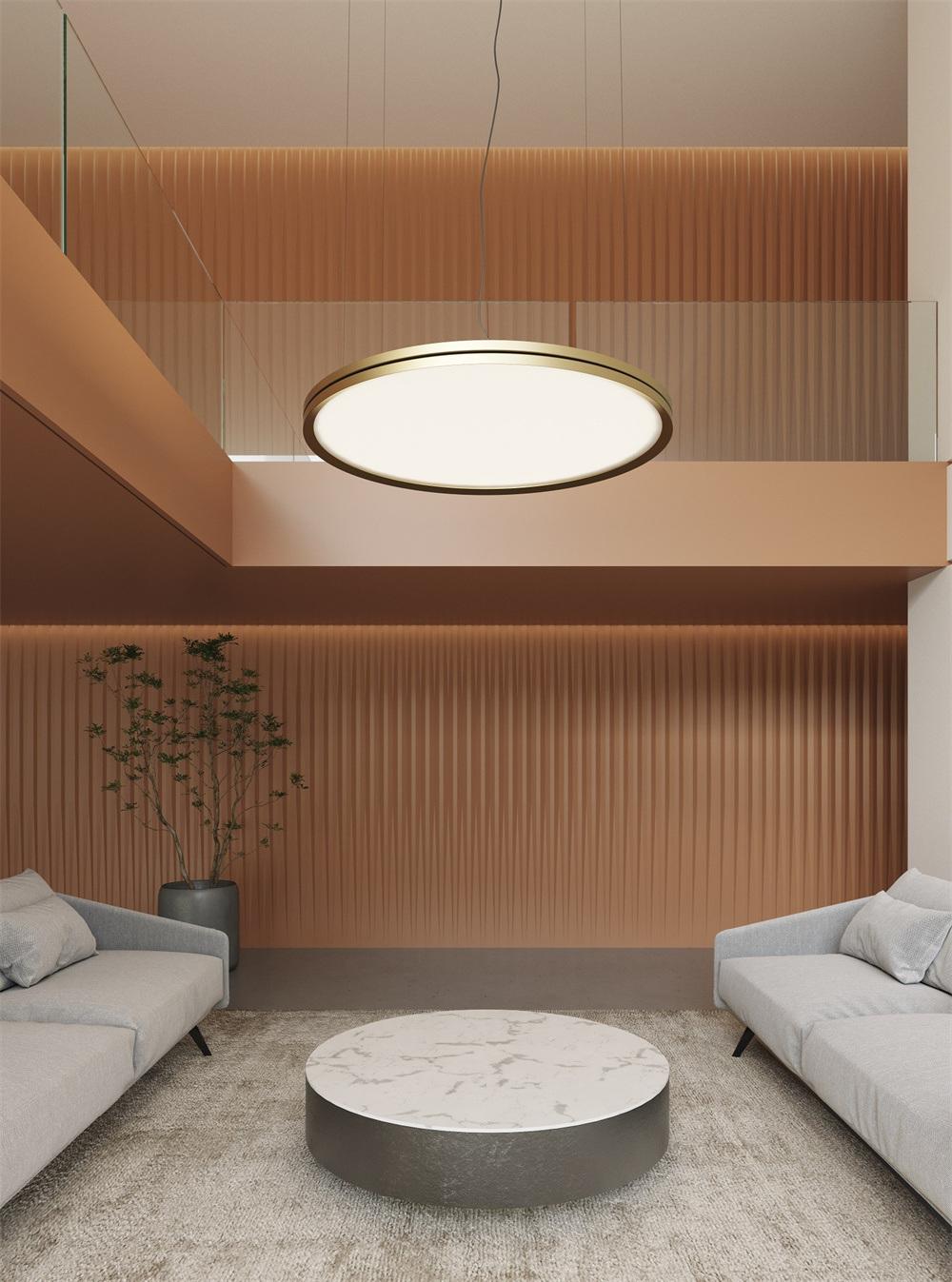 2022 Modern Style Home Decor Lighting Kitchen Circle LED Pendant Lights