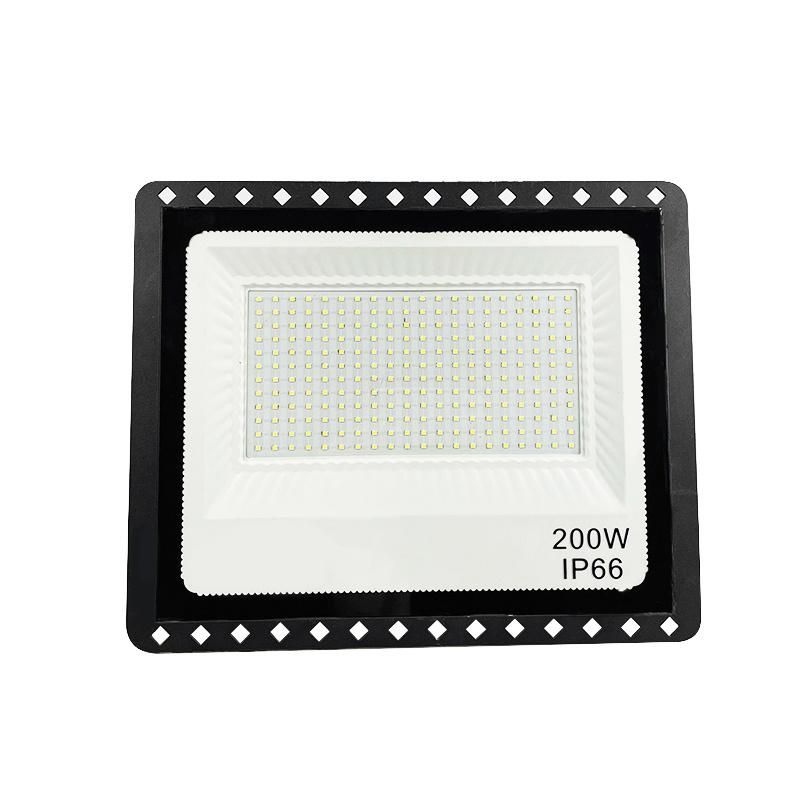 90lm/W Light Efficiency Ultrathin 200W LED Flood Light