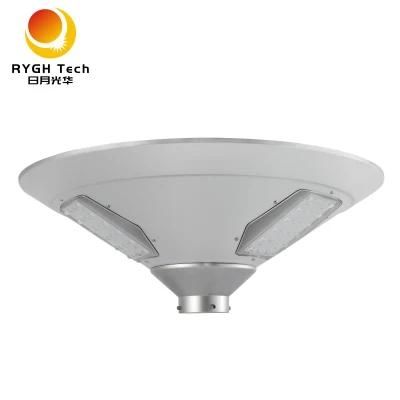 Rygh-J30 30W IP65 Pole Mounted Aluminum Body Solar Panel LED Garden Lights Outdoor