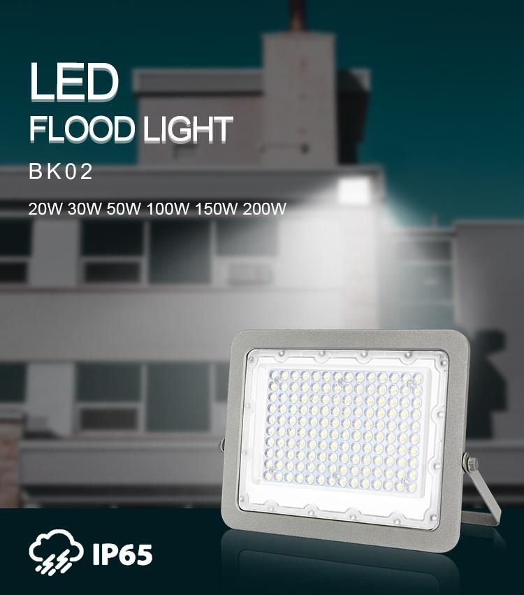 220V IP65 RGB Floodlight Outdoor 20W 30W 50W 100W 200W 400W LED Flood Light