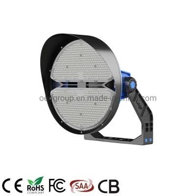 New Round Design SMD3030 500W LED Stadium Flood Lighting Fixture High Mast Round Lighting