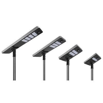 Die Casting Aluminum IP65 Waterproof Outdoor 30W 40W 50W 60W 80W 100W 120W Adjustable All-in-One Solar Street Light