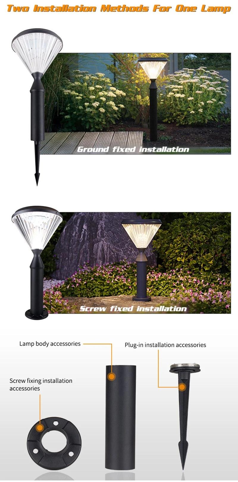 Fence Garden Waterproof Gate Post Pillar Pathway Decoration Solar Wall Garden Light Solar Power Station