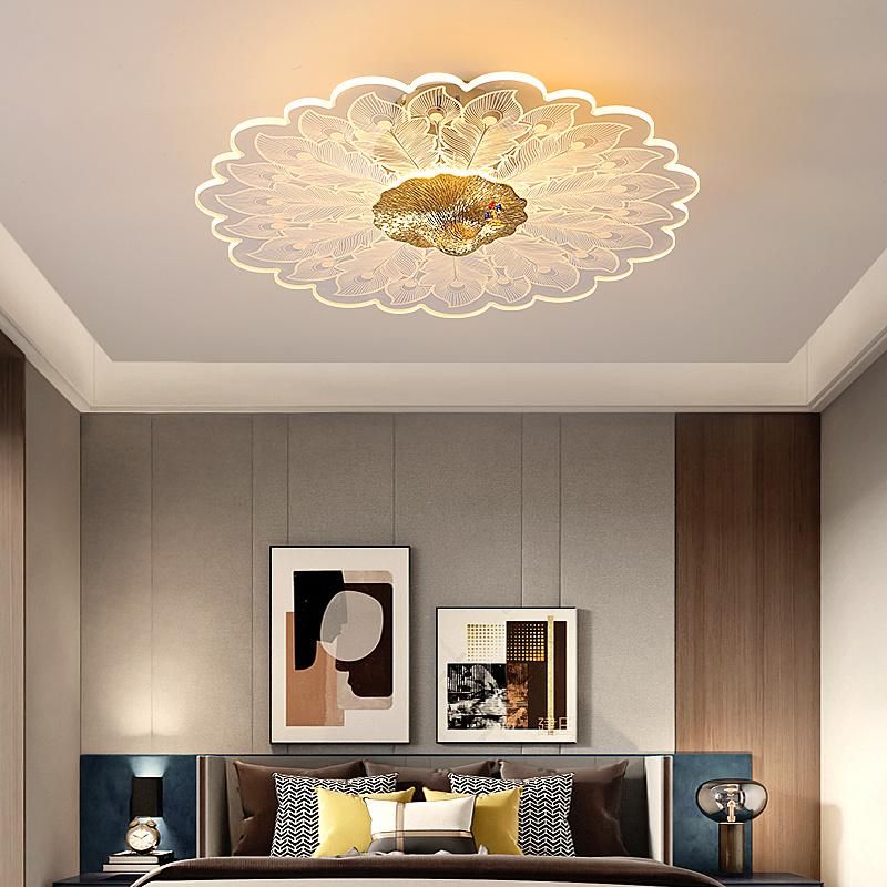 2022 Corridor Lamp Modern Minimalist Living Room Ceiling Lamp Simple Crystal Pendant Light