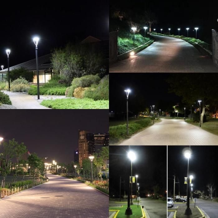 Street Post Top Pole 150W LED Garden Light with Photocell