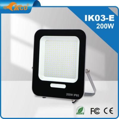 Upgrade Brightness &amp; 180&deg; Adjustable Bracket 200W LED Floodlight 6500K Wall Light for Garden, Warehouse, Parking Lot, Yard