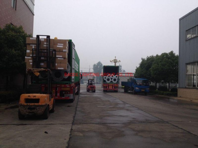 Baode Lights Outdoor 22m High Mast Lighting with 300W LED