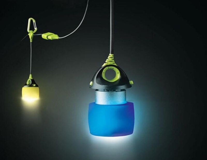 Multi Color Outdoor Camping LED Light USB Chainable Hook Lamp