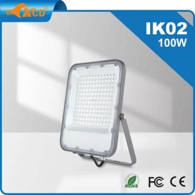 Hot Selling IP65 Rechargeable 24 Volt 48 Volt DMX RGB LED Flood Light Outdoor Floodlight with Night Sensor