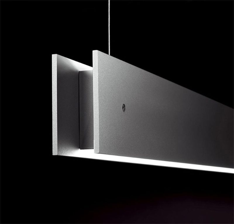 Marc S LED Pendant Aluminum Profile Indirect Lighting for General Interior and Open Office Applications LED Profile Pendant Light