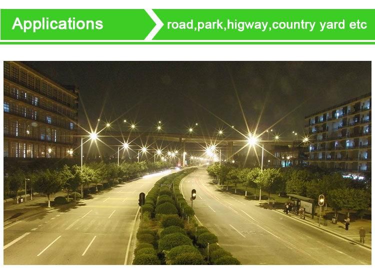 120W Outdoor IP66 Ik10 TUV Meanwell Driver LED Street Light