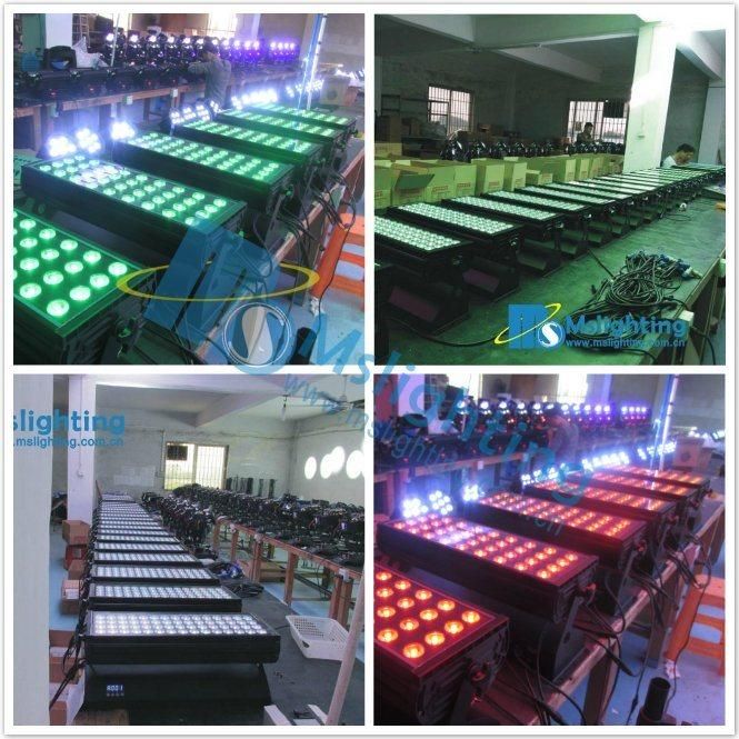 72*5W RGB/RGBW/RGBA/UV/Wa LED Wall Washer LED Floodlight LED Waterproof Stage Light