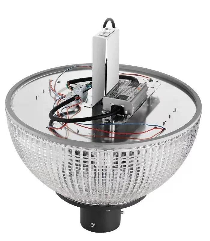 Factory Die Casting Aluminum RoHS CE Aluminium Waterproof IP65 Pole Lamp Park Landscape Post Top Outdoor LED Garden Light