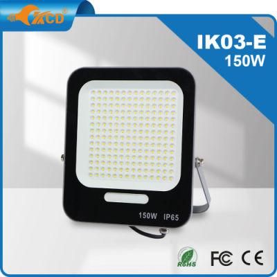 IP65 Waterproof 150W Flood Light with Rotatable Bracket for Garage, Playground and Job Site Lighting