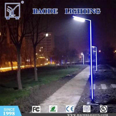 60W LED Lamp 8m Pole Gel Battery Outdoor Street Light