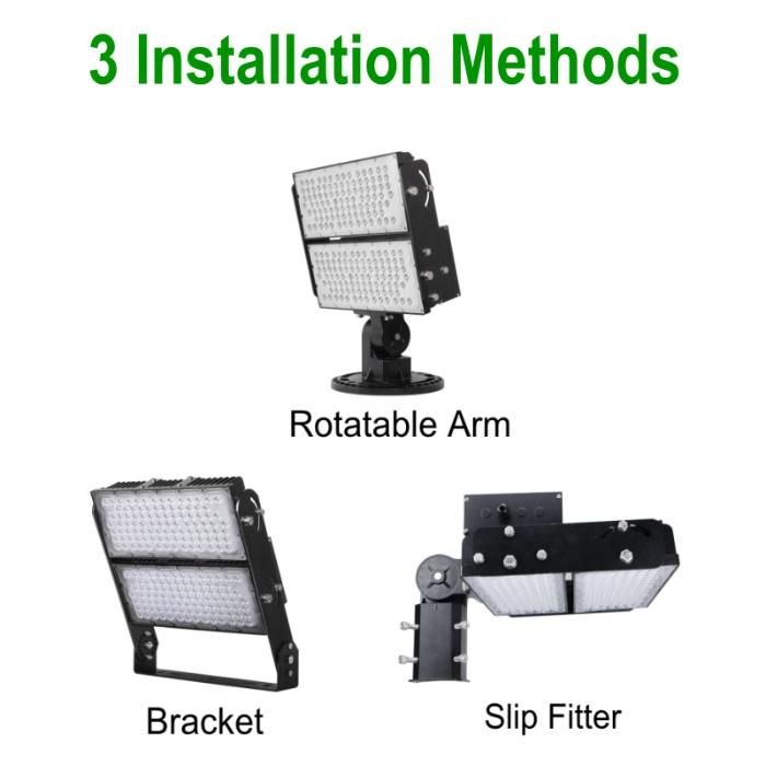 Rygh 500W Airport Marina Stadium High Pole High Output LED Outdoor Flood Lights