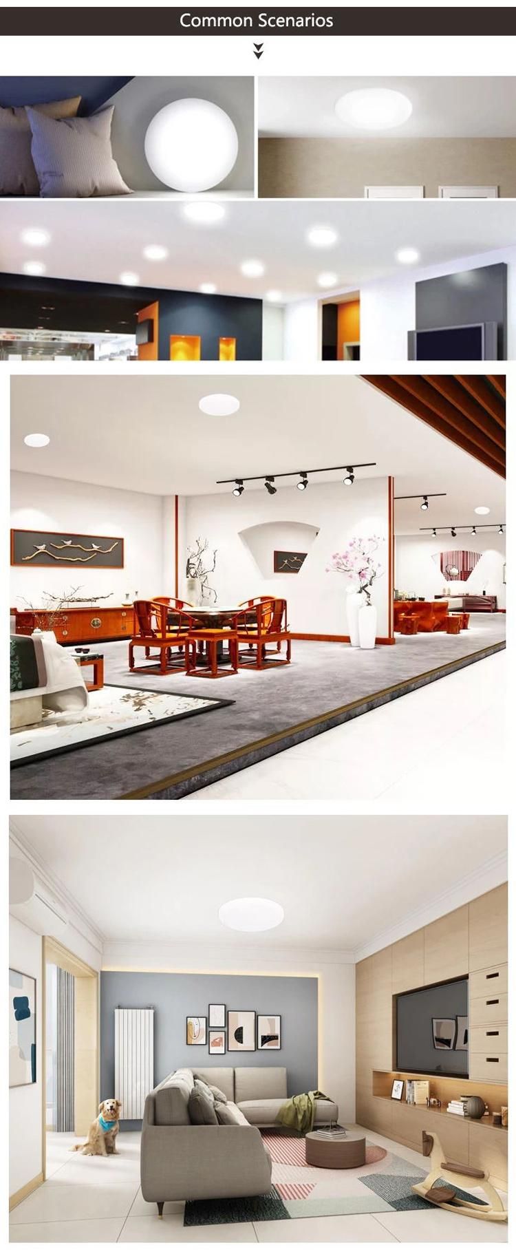 Best Sellers Round Square Frameless LED Panel Light Wall Light SMD Indoor for 10W 15W 22W 30W